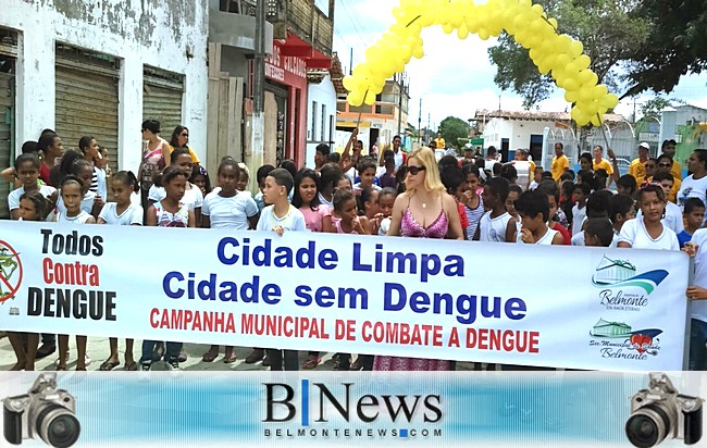 Saúde belmontense está empenhada no combate à dengue e à febre Chikungunya.