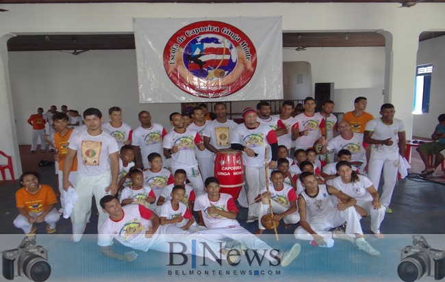 1ª Encontro Ginga Monte de Capoeira balança Belmonte.