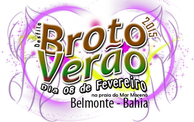 Desfile Broto Verão encerrará o Projeto Verão 2015 em grande estilo no proximo domingo (08/02).