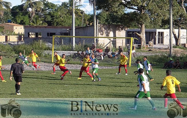 Mais uma maratona de torneios de futebol marca o domingo belmontense.