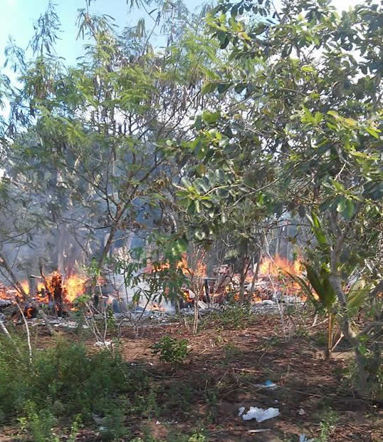 COMUNIDADE TUPINAMBÁ PATIBURI EM BELMONTE SOFRE COM INCÊNDIOS CRIMINOSOS.