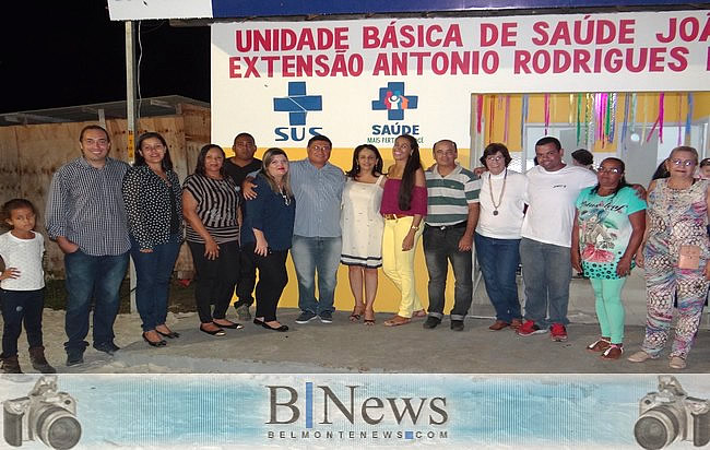 Povoado do Ubú comemora inauguração de unidade de saúde com muito forró e alegria.