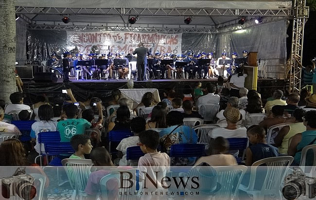 Músicos de todas as regiões da Bahia se reúnem para participar do II Encontro de Filarmônicas de Belmonte.