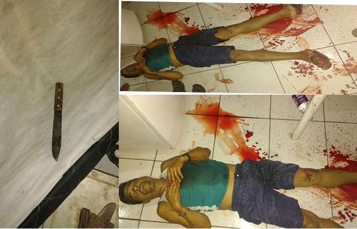 Homem é atingido com um golpe de faca no peito e vem a óbito em Barrolândia.