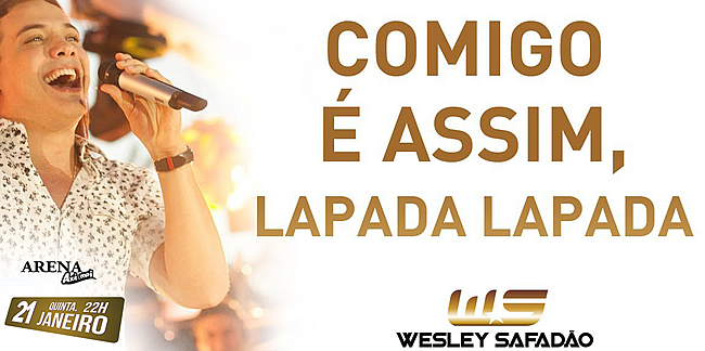 Wesley Safadão e diversas atrações participam da programação de verão do Axé Moi.