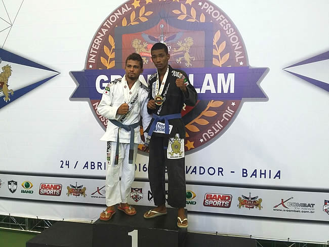 Atleta belmontense brilha no Grand Slam Internacional de Jiu-jítsu Profissional realizado em Salvador.