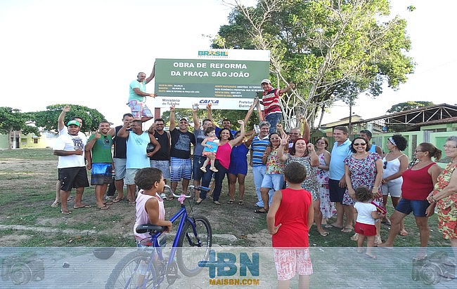 Prefeitura de Belmonte dá pontapé inicial para obras das Praças da Matriz e São João.