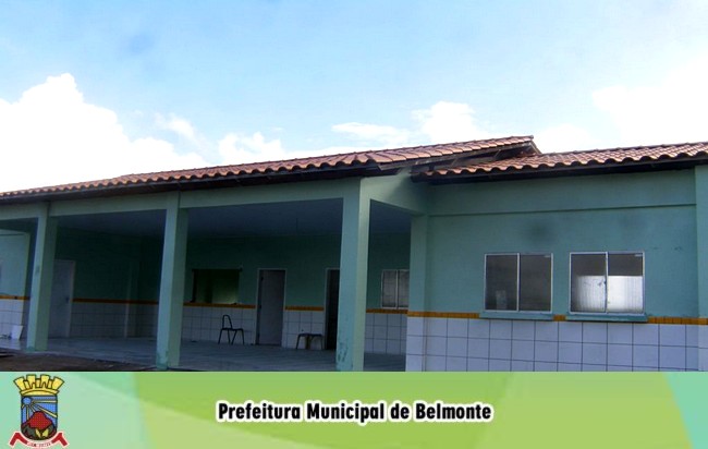 Prefeitura entregará primeira das 07 novas escolas que estão sendo construidas em Belmonte.