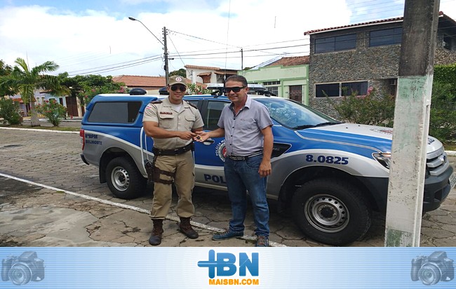 Polícia Militar de Belmonte ganha nova viatura para as rondas ostensivas na cidade.