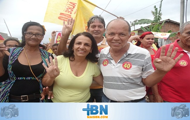 Grupo político de Alice Britto faz caminhada e visita comunidade do distrito de Barrolândia.