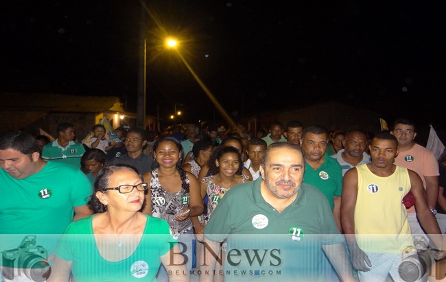 Bairros São Benedito e Bom Jardim recebem caminhada do candidato a prefeito Iêdo Elias.