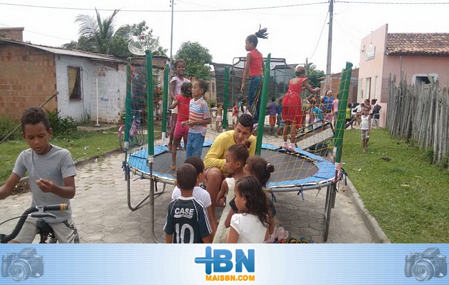 Posto de Saúde do Bom Jardim e São Benedito realiza linda festa para as crianças.