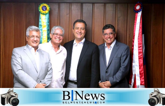 Jânio e Janival se encontram com Governador Ruy Costa e fecham apoio para a nova gestão belmontense.