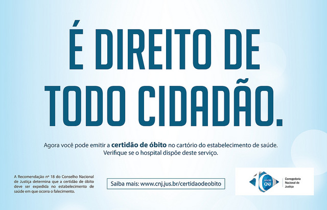 Hospitais na Bahia e em outros 10 estados já podem emitir certidão de óbito.