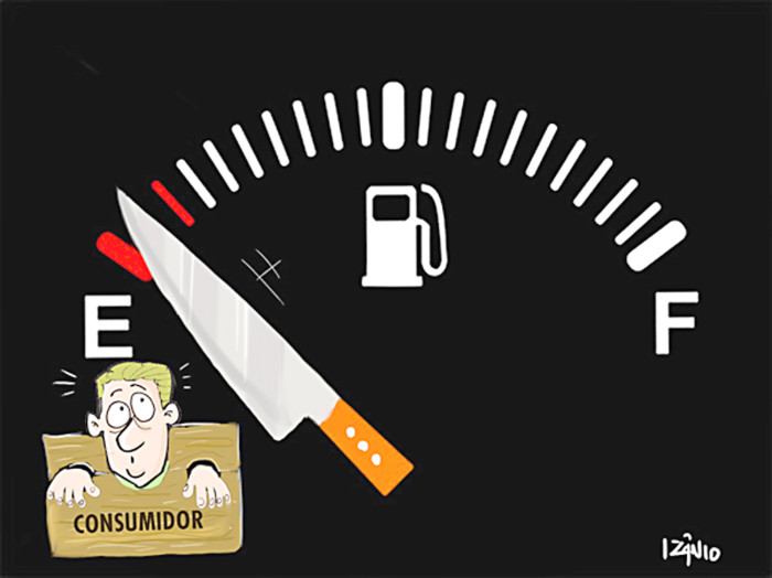 Preço da gasolina sofre redução de 0,45% nas refinarias.