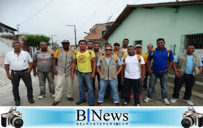 Agentes de Endemias realizam mutirão de Combate a Dengue em Barrolândia.