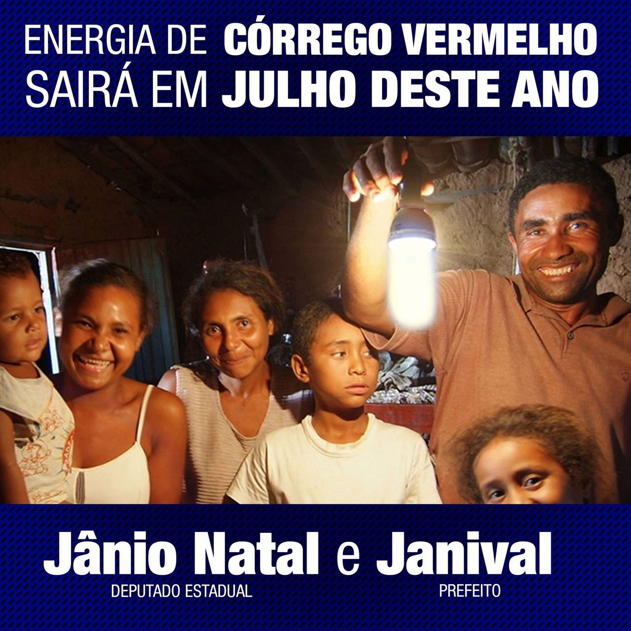 Energia Elétrica será instalada na comunidade do Córrego Vermelho em Julho.