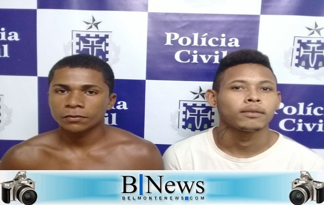 Operação das Policias Militar e Civil prendem acusados de homicídio em Belmonte.
