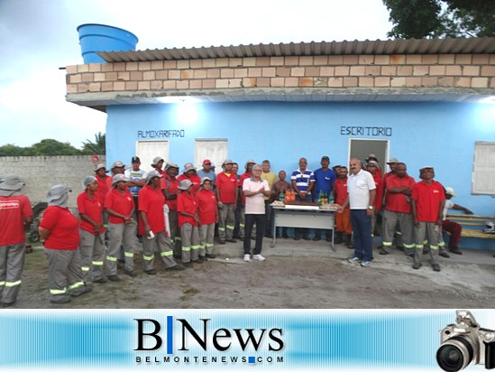 Prefeitura de Belmonte realiza evento para comemorar o Dia do Gari.