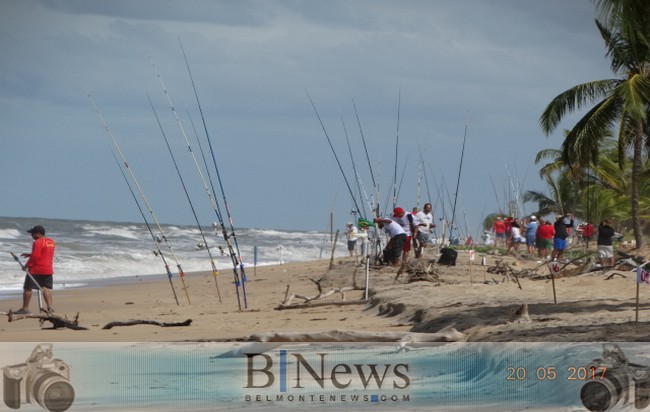 1º Torneio de Pesca de Arremesso agita o final de semana na Praia do Mar Moreno.