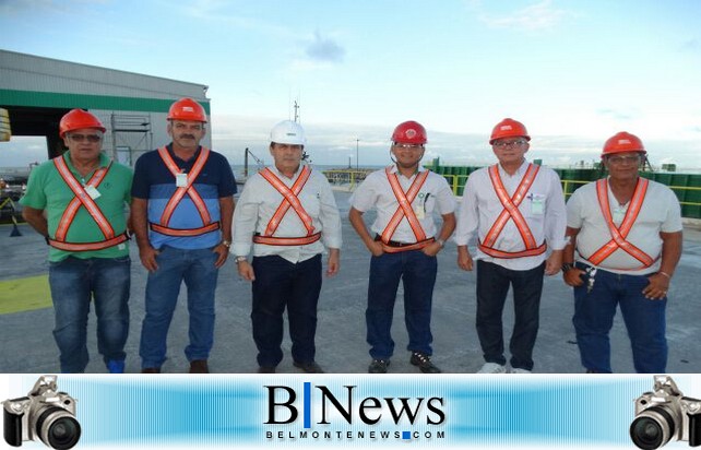 Prefeito Janival Borges visita o Terminal Marítimo de Belmonte.