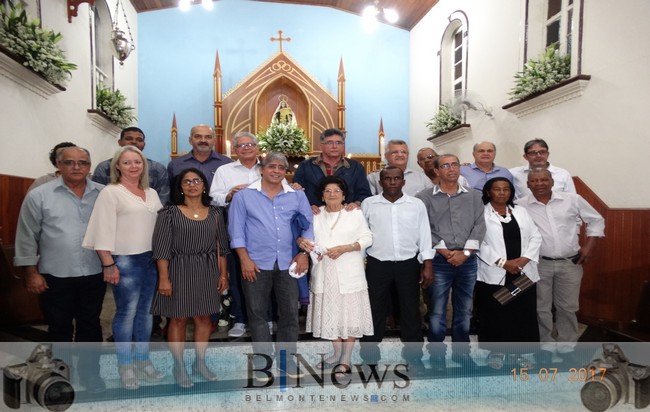 Prefeito Janival Borges e Deputado Jânio Natal participam da novena de Nossa Senhora do Carmo.