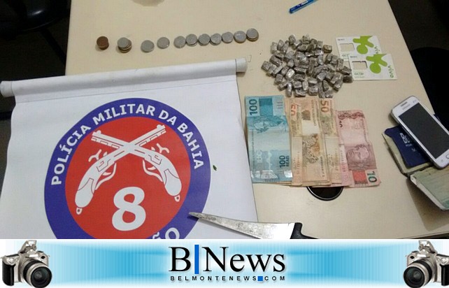 Polícia Militar de Barrolândia estoura ponto de drogas no povoado dos Brejinhos.
