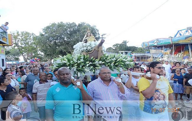 Festa do Carmo é encerrada em um clima de muita fé e paz em Belmonte.