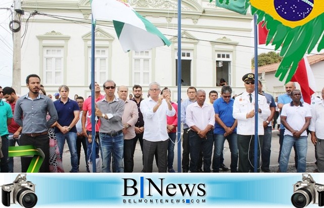 Desfile cívico e inauguração da nova sede da Secretaria de Saúde marcam o 7 de setembro em Belmonte.