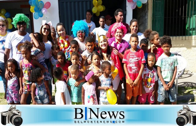 Funcionários do Posto do Bom Jardim promovem linda festa para as crianças do bairro.