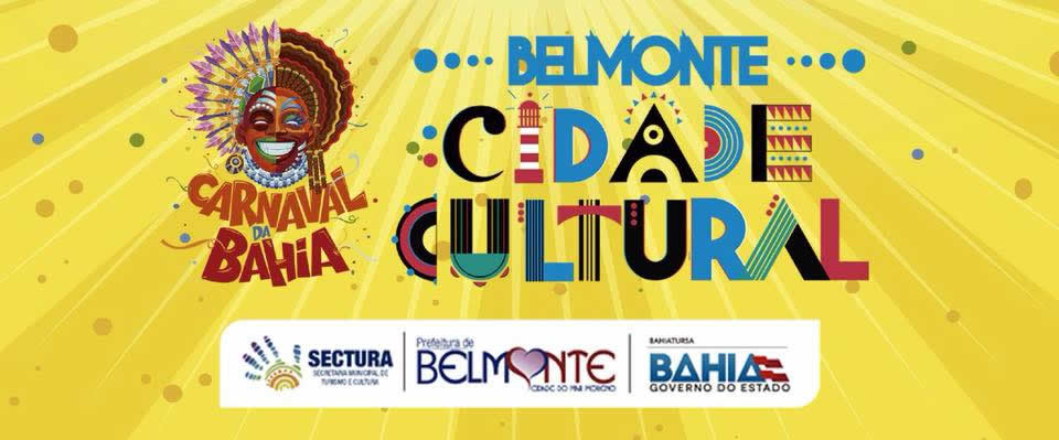 Prefeitura divulga programação dos blocos de carnaval em Belmonte.