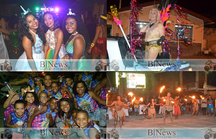 1º Dia de Carnaval em Belmonte é marcado por muita alegria e curtição.