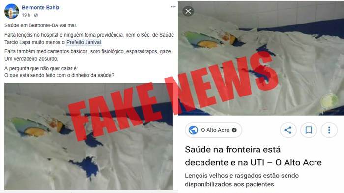 Prefeito de Belmonte denuncia notícias falsas divulgadas em redes sociais.