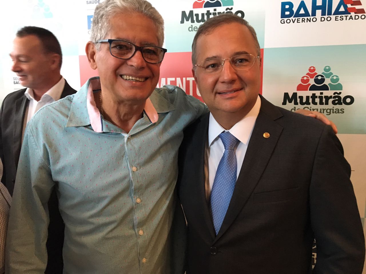 Prefeito de Belmonte participa do lançamento da nova etapa do Mutirão de Cirurgias Eletivas.