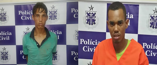 Ação conjunta das Polícias Civil e Militar prende arrombadores de residências em Belmonte.