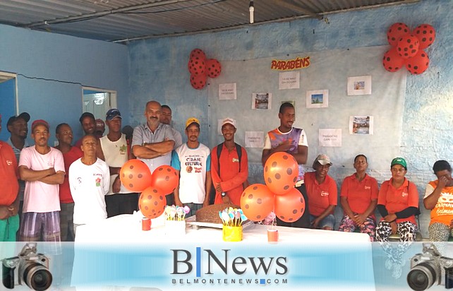 Prefeitura de Belmonte promove café da manhã para comemorar o Dia do Gari.