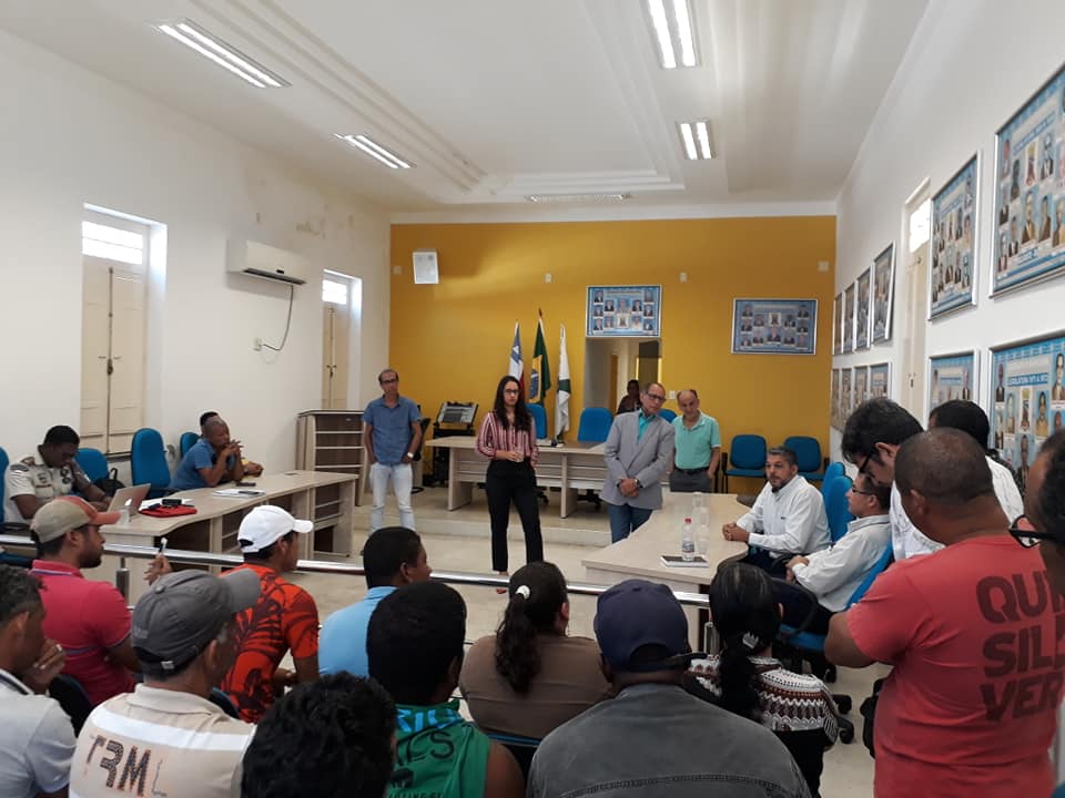 Reunião discute reintegração de posse que ocorrerá na Zona Rural de Belmonte.