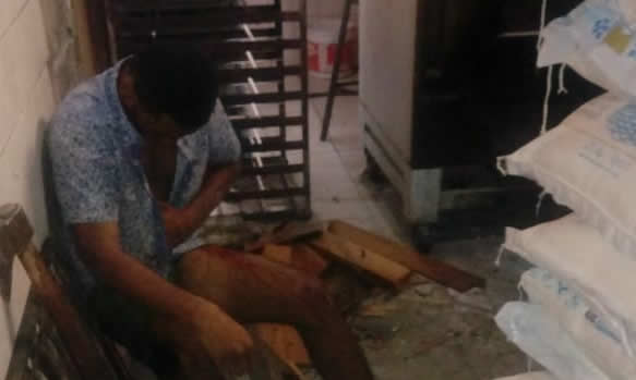 Homem recém-saido do sistema prisional sofre atentado a tiros no centro de Belmonte.