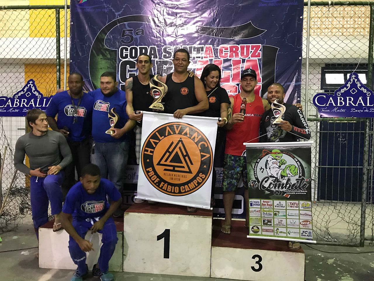 Atletas belmontenses se destacam na 5ª Copa Santa Cruz Cabrália de Jiu-jítsu.