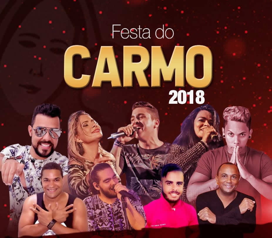 Prefeitura de Belmonte divulga as atrações da Festa do Carmo 2018.