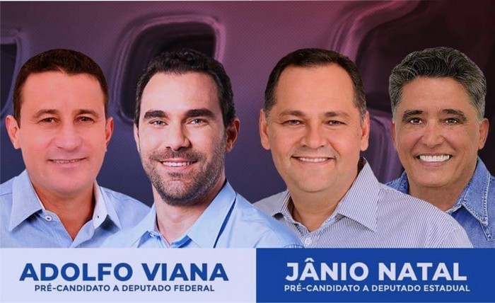 Deputados Jânio Natal e Adolfo Viana participam de encontro em Eunápolis nessa sexta-feira.