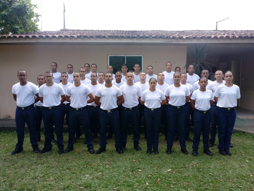 8º BPM inicia formação de 32 novos policiais militares em Porto Seguro.