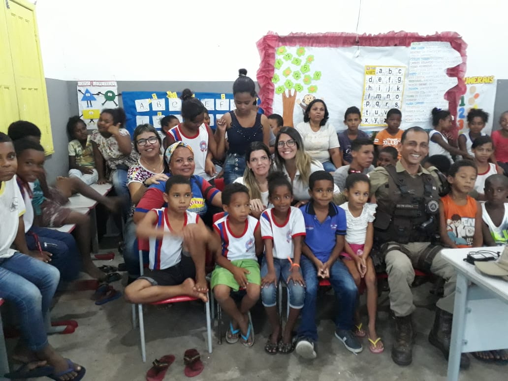 Projeto Saúde da Escola atende alunos do Colégio Municipal Antônia Porto.
