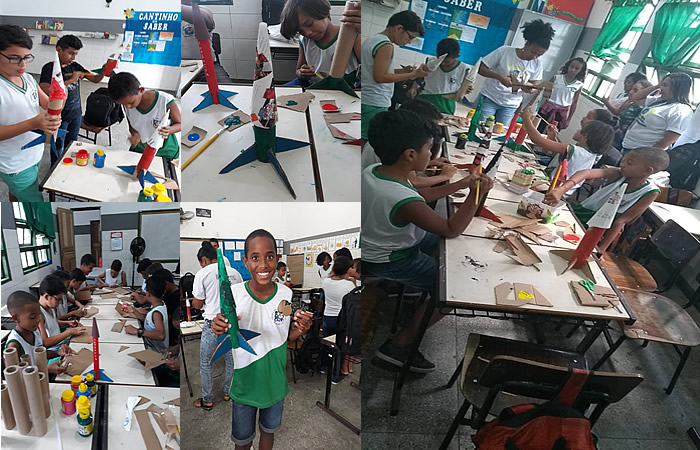 Programa Primeira Infância no SUAS realiza atividade em parceria com a Escola Teixeira de Freitas.