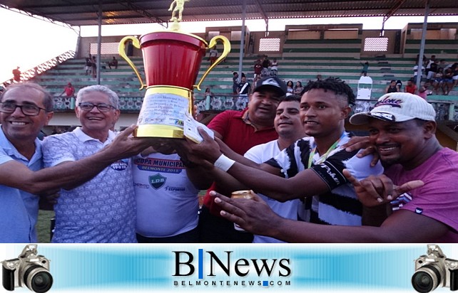 Esporte Clube Águia Negra é o campeão da 1ª Copa Municipal de Belmonte.