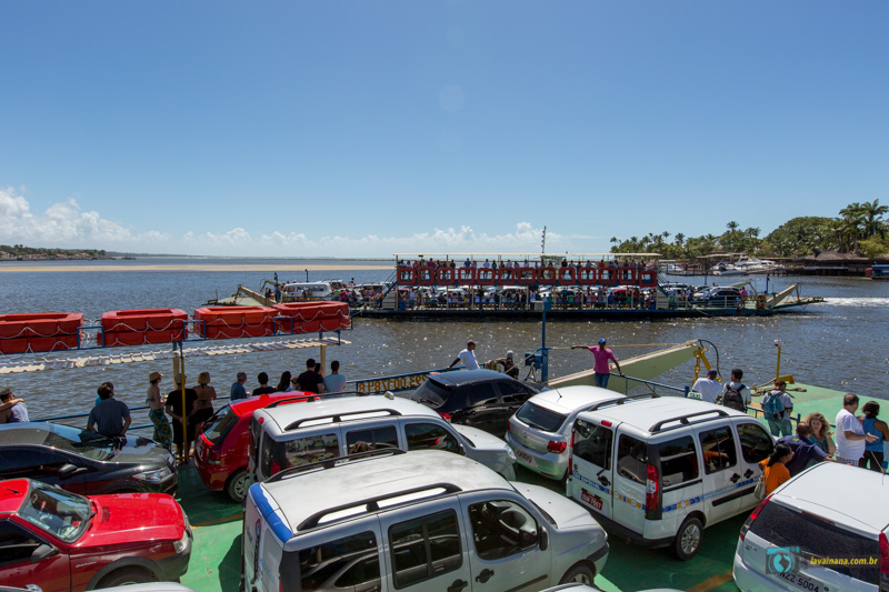 Tarifa da travessia entre Arraial D’Ajuda e Porto Seguro fica mais cara.