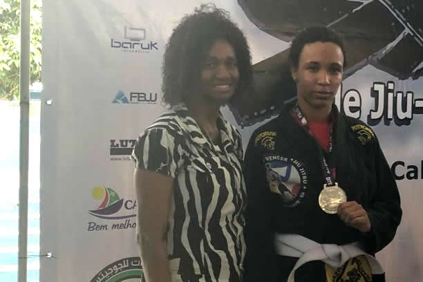 Atleta de Barrolândia é medalha de prata no Campeonato Sul-Baiano de Jiu-jítsu.