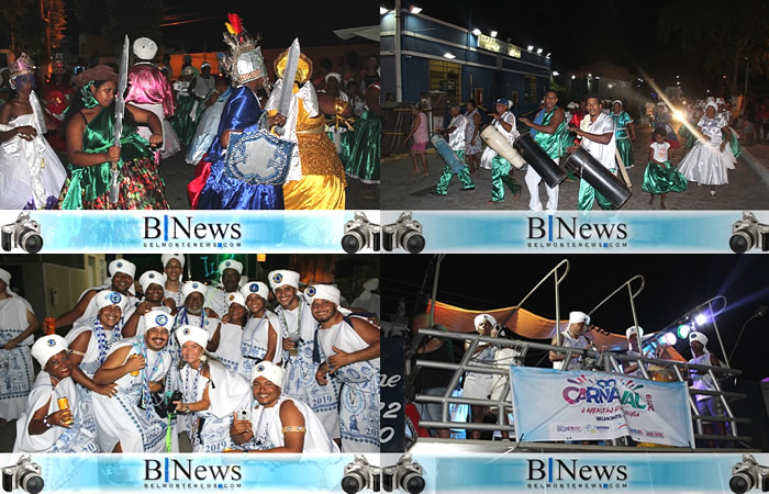 Está aberta a temporada da folia em Belmonte e primeira noite repleta de muita curtição.