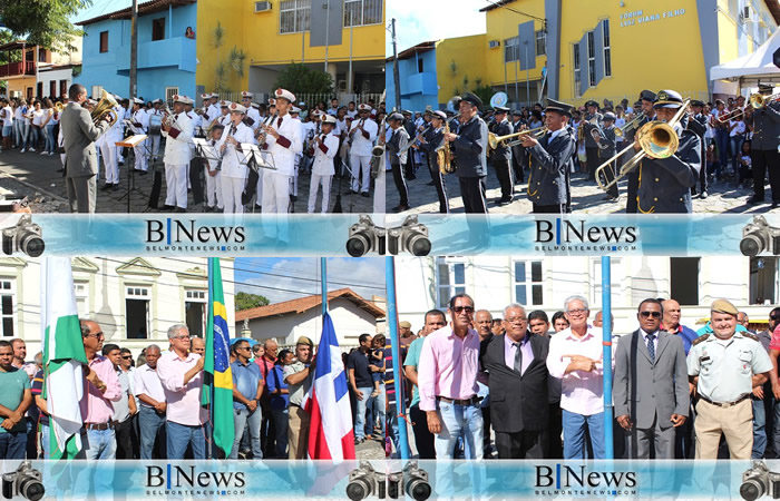 Evento Cívico marca o início das comemorações dos 128 anos de Belmonte.