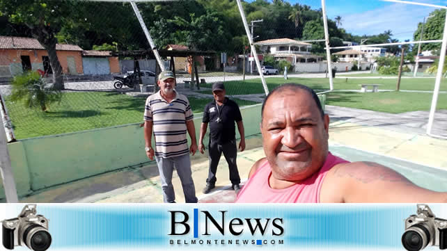 Prefeito Janival Borges autoriza a recuperação da Quadra de Esporte de Mogiquiçaba.